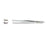Miltex-Integra Forcep Cilia Bergh 3-1/2" 5Mm Wide Jaw Horizontal Serrated Straight Ss Ea - 18-1110