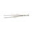 Miltex-Integra Forcep Tissue 5" Straight 3X4 Teeth Stainless Steel Ea - 26451
