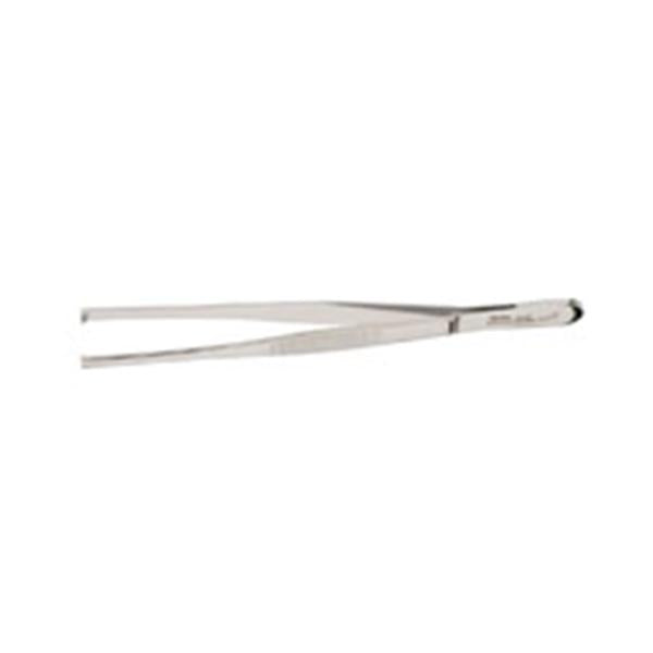 Miltex-Integra Forcep Tissue 5" Straight 3X4 Teeth Stainless Steel Ea - 26451