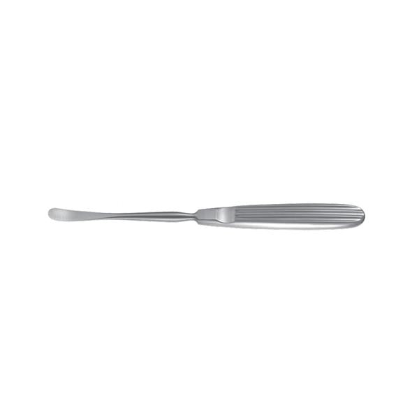 Miltex-Integra Elevator Skin Cottle 7-1/2" Slight Curve 9Mm Wide Tip Stainless Steel Rsbl Ea - 21-72