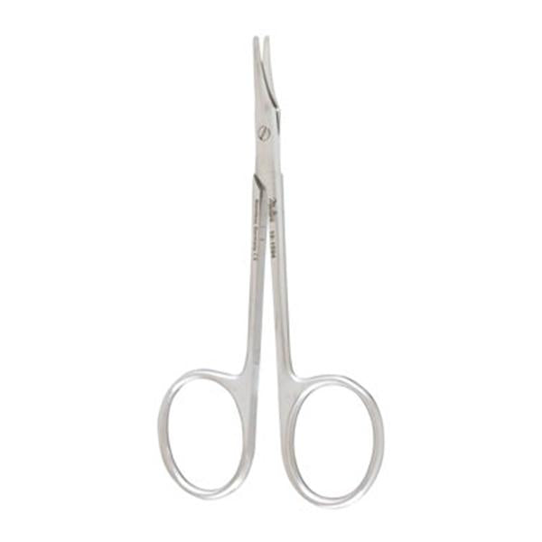 Miltex-Integra Scissors Surgical Mcguire 4-1/8" Blunt Angled Right Stainless Steel Each - 18-1594