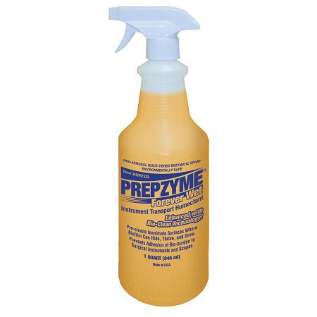 Ruhof Healthcare Prepzyme Forever Wet Enzymatic Instrument Detergent 32 oz. Spray Bottle Unscented - 34577-20