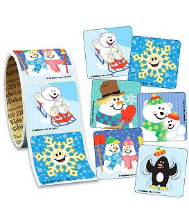 Medibadge Valuestickers 100 Per Unit Winter Sticker - VLW01