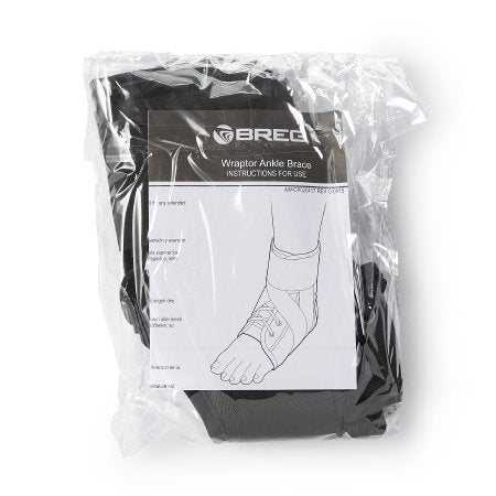 Breg Wraptor - Ankle Brace Large Lace-Up Male 11 to 13 / Female 12 to 14 Left or Right Foot - SA702007