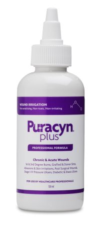Innovacyn Puracyn Plus Wound Irrigation Solution 4 oz. Twist Cap Bottle - 6504
