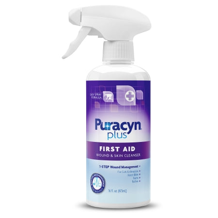 Puracyn Plus First Aid - Wound Cleanser 16 oz. Pump Bottle NonSterile Antimicrobial - Innovacyn - 6004