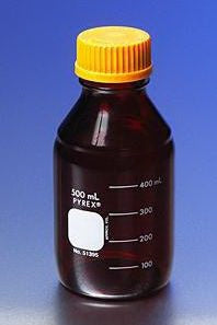 VWR International Pyrex Media Bottle Borosilicate Glass 1 Liter - 16157-061