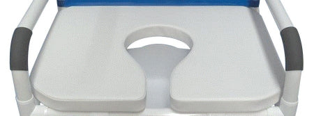 MJM International - Elongated Shower Chair Seat - SSDE-26-BAR