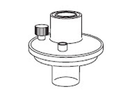 Vyaire Medical AirLife Uni-Filter Breathing Circuit Filter - 557022500