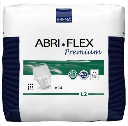 Abena North America Abri-Flex Premium L2 Adult Absorbent Underwear Pull On Large Disposable Heavy Absorbency - 41087