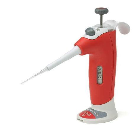 Vistalab Technologies Inc Ovation Mechanical Adjustable Volume Pipette 0.2 to 2 Î¼L 0.002 Î¼L Graduation Increments - 1070-0002