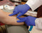 Cardinal Flexal Feel Exam Glove X-Small NonSterile Nitrile Standard Cuff Length Textured Fingertips Blue Not Chemo Approved - 88TT20XS