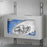 Intermetro Industries - Glove Box Holder Cabinet Mounted 1-Box Capacity White 4 X 6-1/8 X 10-1/8 Inch Steel - FL236