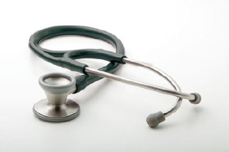 American Diagnostic Corp Adscope 602 Cardiology Stethoscope Green 1-Tube 19 Inch Tube Double Sided Chestpiece - 602DG