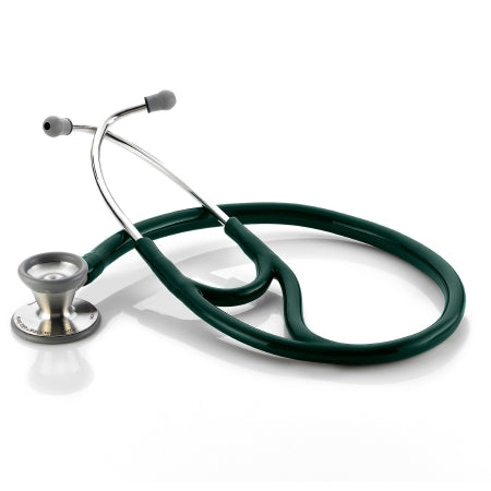 Adscope - Cardiology Stethoscope Green 1-Tube 19 Inch Tube Double-Sided Chestpiece - 602DG