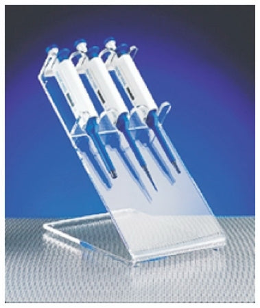Fisher Scientific Fisherbrand Pipette Stand Clear Acrylic, 3-Place, 6 X 8 X 12 Inch - 66674