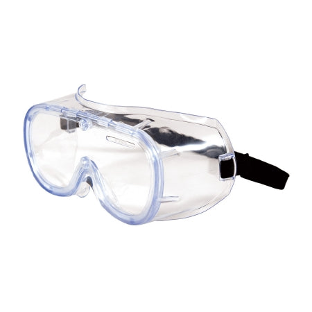 Fisher Scientific Encon 500 Safety Goggles Anti-Fog Coating Clear Tint Polycarbonate Lens Gray Frame Elastic Strap One Size Fits Most - 19014019