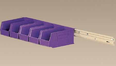 Storage Bin Hanging Rail