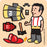 Smilemakers Make-Your-Own 100 Per Unit Fireman Sticker 2.5 Inch - MYFRB