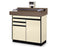 Hausmann Industries 4945 Series Pediatric Treatment Table with Scale Fixed Height 40 Lbs. - 4945-709-927