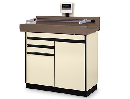 4945 Series - Pediatric Treatment Table with Scale Fixed Height - 4945-V17-L02