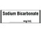 Shamrock - Pre-Printed Label Anesthesia Label White Paper Sodium Bicarbonate_mg / mL Black Medication Name 1/2 X 500 Inch - SA-3239