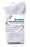 SeamLess - Diabetic Socks Calf High X-Large White Closed Toe - P795-XL