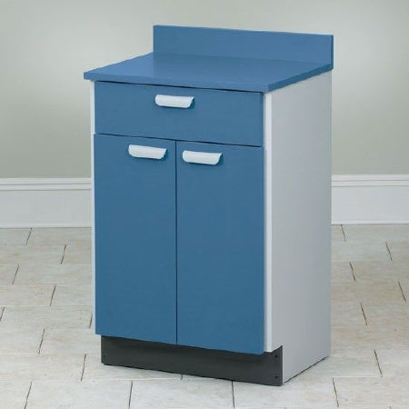 Clinton Industries Treatment Cabinet Laminate 1 Drawer / 1 Adjustable Shelf Optional Locks - 8821-GRY
