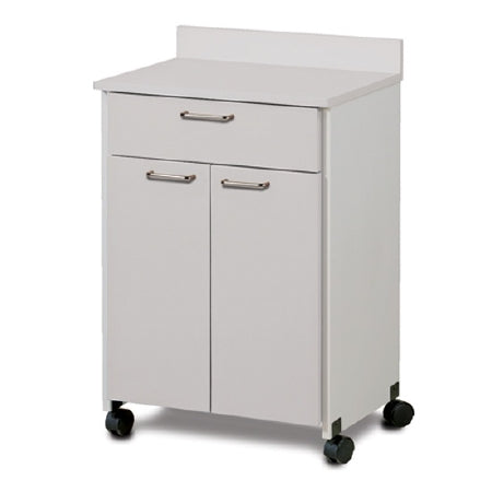 Clinton Industries - Treatment Cabinet Mobile Laminate 2 Drawers 1 Shelf - 8921-SLATEGRY