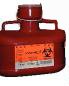 VWR International VWR Sharps Container 11 H X 10 W X 6 D Inch 1.6 Gallon Red Vertical Extended Neck Entry Lid - 19001-025