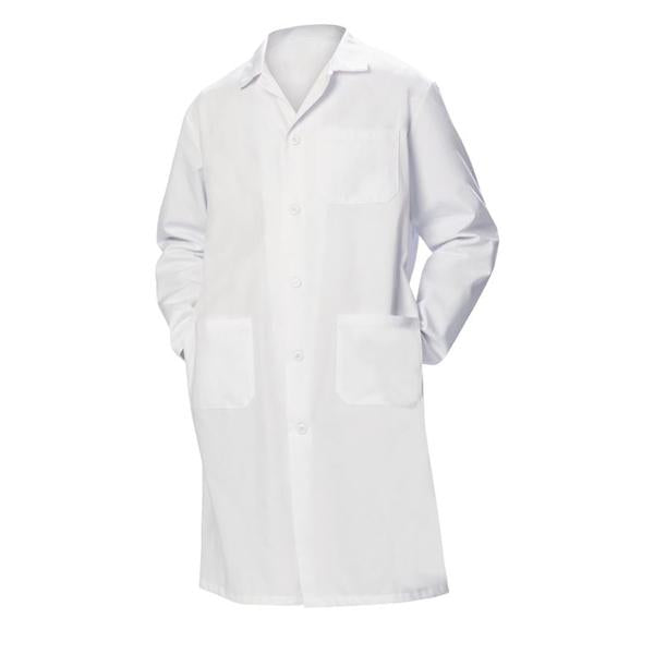 Fashion Seal Lab Coat X-Long 65% Polyester / 35% Cotton Mens White Size 42 45 In Ea - 6480-42