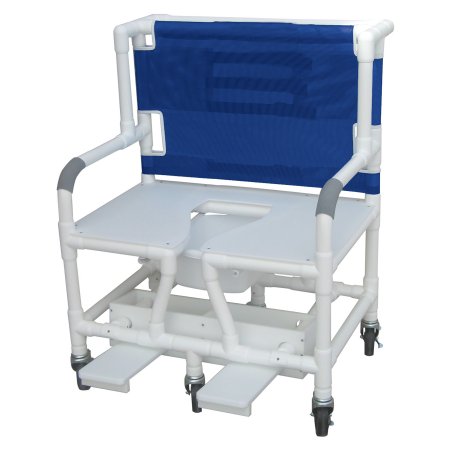 MJM International - Bariatric Shower Chair PVC Frame - 131-5-WH