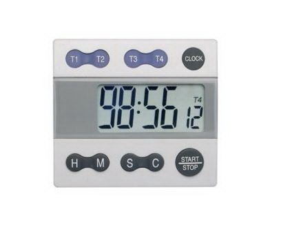 Cardinal Traceable Big-Digit Timer / Stopwatch Timer / Stopwatch 99 hr, 59 min, 59 sec Digital - C6510-7