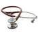 American Diagnostic Corp Adscope 601 Cardiology Stethoscope Burgundy 1-Tube 19 Inch Tube Double Sided Chestpiece - 601BD