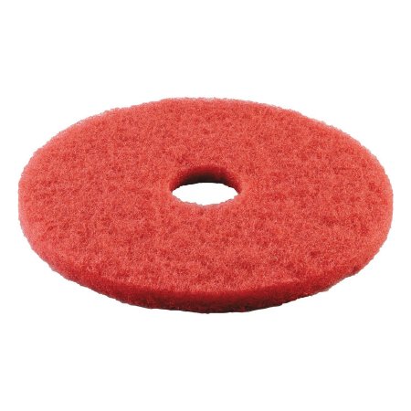 Boardwalk - Hard Floor Buffing Pad 15 Inch Red Nonwoven Polyester Fiber - BWK4015RED