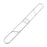Boardwalk - Dust Mop Frame 5 X 48 Inch Clip Connection Zinc Plated - BWK1448