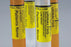 Fisher Scientific Thermo Scientific Capitol Vial Urinalysis Tube Conical Bottom, Skirted Urine Preservative Tablet Additive 12 mL Yellow Screw Cap Polypropylene Tube - 14377860