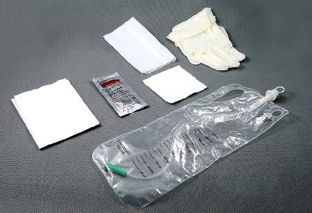 Amsino International AMSure R-Polished Intermittent Closed System Catheter Closed System / Urethral 16 Fr. Without Balloon PVC - AS85016