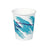 Solo Cup Solo Drinking Cup 8 oz. Jazz Print Polyethylene Coated Paper Disposable - 378HJZ-00055