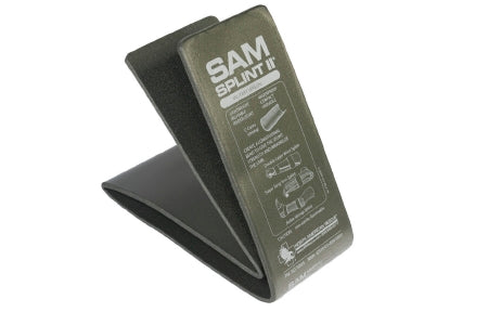 North American Rescue SAM II General Purpose Splint Folding Green 4-1/4 X 36 Inch - 50-1005