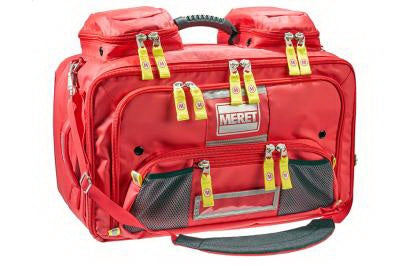 Med-Tech Resources Airway Tri-Fold Module Red Waterproof Tarpaulin 3.8 X 6.3 X 10.3 Inch, Linear: 20.4 Inch - 5101A
