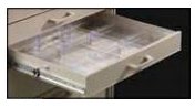 Intermetro Industries - Cart Flexible Drawer Divider Kit For Basix Plus and Basix Cart - MBA113