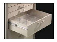 Intermetro Industries - Cart Flexible Drawer Divider Kit For Basix Plus and Basix Cart - MBA116