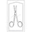 Econo - Stitch Scissors Spencer-Littauer 3-1/2 Inch Length Floor Grade Pakistan Stainless Steel Sterile Finger Ring Handle Straight Blunt Tip / Blunt Tip - 96-2672