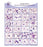 Market Lab Inc Anatomical Chart Blood Abnormal WBC Morphology Laminated - 7813