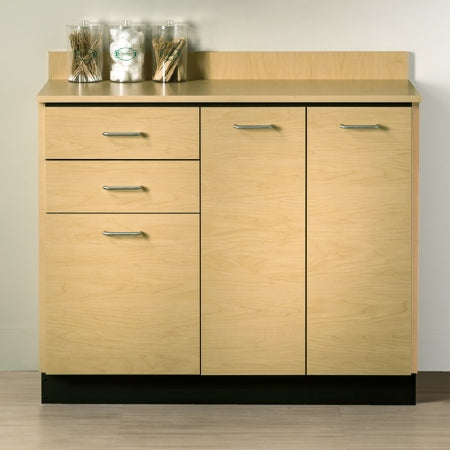 Quick Care - Base Cabinet Floor Standing Laminate 2 Drawers 2 Shelves - 8042-0AB-1NT-2NT