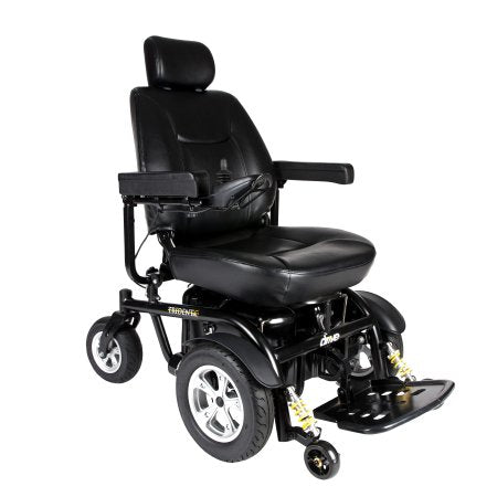 Drive Medical Trident HD Power Wheelchair 24 Inch Seat Width 450 lbs. Weight Capacity - 2850HD-24