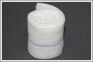 National Hospital Packaging - Vaginal Packing X-Ray Detectable Cotton Non-impregnated 2 Inch X 6 Foot Sterile - 10-026