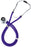 Prestige Medical Sprague Rappaport Stethoscope Purple 2-Tube 22 Inch Tube Double Sided Chestpiece - S122-PUR
