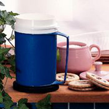 Patterson Medical Supply Drinking Mug 12 oz. Blue Plastic Reusable - 1137